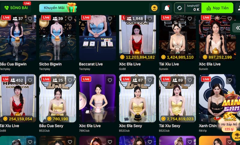 Kho game cược casino live FO88 đa dạng