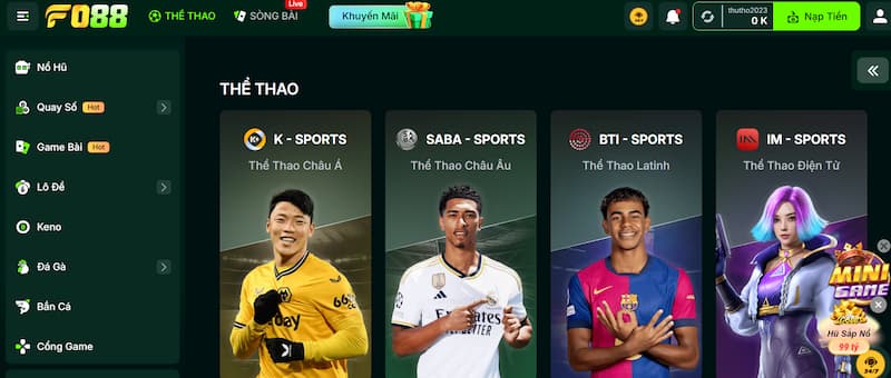 Thể thao truyền thống FO88 